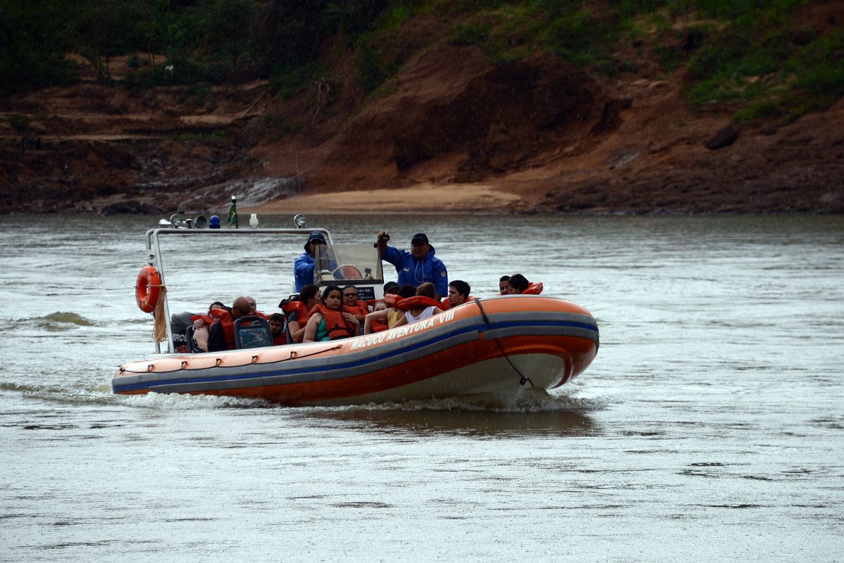 13 Starting The Brazil Iguazu Falls Boat Tour